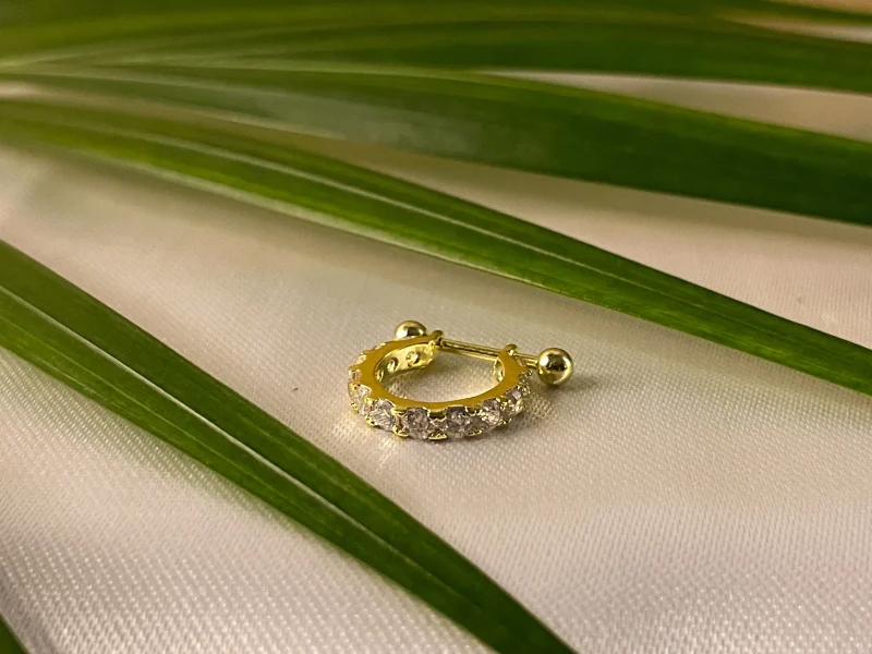 Argola Conch Duas Fileiras